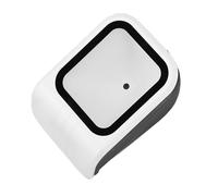 Cuifati Scanner de Codes-Barres de Bureau Filaire USB avec Annonces Vocales, Numérisation Automatique, Plug and Play, Scanner de Codes QR 2D pour Magasins de Détail et Supermarchés, Compatible avec