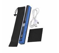 Cuifati Scanner Portable, 900 * 900dpi Résolution de la Résolution de Photo du Scanner, Prend en Charge JPG PDF Deux Types D'images, pour Les Affaires, la Photo, l'image, Les Reçus, Les (Blue)