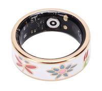 Cuifati Smart Ring Health Fitness Tracker, Bijoux en émail, Bague Intelligente avec Moniteur de Sommeil, Plusieurs Sports, étanche IP68, Tracker de Fitness (6 ID : 16,5 mm/0,64 Pouces, circonférence