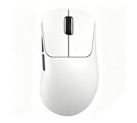 Cuifati Souris de Jeu 3 Modes, Souris Macro Programmable de Haute Précision 10 000 DPI, avec Connexion Filaire BT sans Fil 2,4 G, pour Ordinateur Portable, Tablette, Jeu et Travail (White)