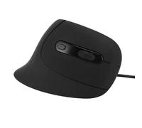 Cuifati Souris Filaire Verticale 4 Paramètres DPI Réglables jusqu'à 3 200 DPI Silencieux Conception Ergonomique Suivi Fluide avec Câble USB de 1,5 M
