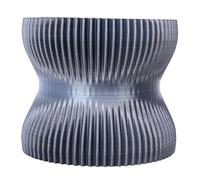 Cuifati STANDBASE DE COFFET SURTH, Portefeuille DE porte-café Anti-fissure (argent peint en noir)