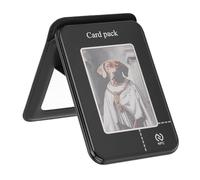 Cuifati Support de Portefeuille Magnétique, étui de Téléphone NFC avec écran à Encre Intelligente avec écran de 3,52 Pouces, Transfert sans Fil, Aucune Batterie Nécessaire, Porte-Cartes