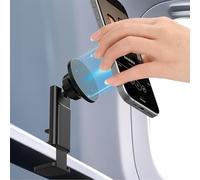 Cuifati Support de Téléphone Magnétique, Support de Téléphone Réglable à Rotation à 360 Degrés avec Aimant Puissant, de Voyage Portable pour Téléphones iOS 16 15 14 13 12 et de