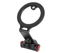 Cuifati Support Magnétique pour Caméra d'action, Aimant N52, Boucle Métallique Double Face, Rotation à 3 Axes à 360 °, Conception Pliable avec Fixation Magnétique pour Téléphone, pour