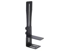 Cuifati Support pour Carte Graphique, Support GPU en Acier en Forme de F Réglable en Hauteur avec Coussinets en Mousse pour Boîtier PC en Verre trempé (BLACK)