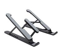 Cuifati Support pour Ordinateur Portable Support de Support de Refroidissement Portable Support de Support Pliable à Positions Multiples Support de Levage de Base (Noir)