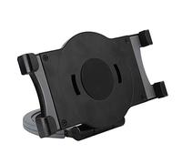 Cuifati Support pour Tablette/téléphone, fabriqué en PC Durable et en Silicone, Peut Pivoter à 360 Degrés, Utilisation Forte et à Long Terme (Noir)