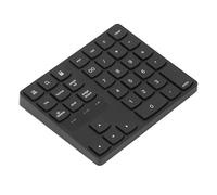 Cuifati Tampon Numérique sans Fil, Clavier Numérique Ultra-Silent Rechargeable 2,4g 35 Touches, Rechargeable USB, Clavier Numéro pour Les Feuilles de Calcul, Personnel Comptable et