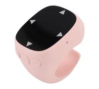 Cuifati Télécommande Bluetooth du Bout des Doigts, Bague de Défilement avec Bluetooth 5.3 pour Téléphone, Tablette, Ordinateur, Compatible avec OS, Longue Distance 10 M, Batterie (Pink)