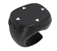 Cuifati Télécommande Bluetooth sans Fil du Bout des Doigts, Anneau de Défilement amélioré 2026, Tourne-Page Bluetooth pour Téléphone, Obturateur D'appareil Photo, Télécommande pour (Black)