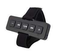 Cuifati Télécommande de Boutons Multimédia de Voiture, Contrôleur D'appel Musical 5.0 avec Réglage du Volume de Rembobinage Rapide, pour Vélo, Moto, Sports de Plein Air, Divertissement