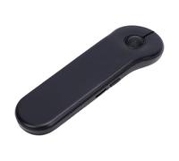 Cuifati Télécommande de Présentation sans Fil, Clicker de Présentation Rechargeable avec pavé Tactile pour Ordinateur Portable, Plug and Play Ergonomique et Confortable, Bluetooth 2,4 G, (Black)