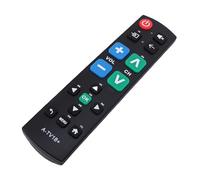 Cuifati Télécommande Universelle de Remplacement pour Téléviseur à Gros Boutons, Compatible avec Les Téléviseurs, TV, TV, HISENSE Smart, Simplifiée et Facile à Utiliser (2 Piles