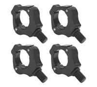 Cuifati Tête de Support Magnétique de Pêche pour Support de Canne à Pêche, ABS et Aimant Durables, Léger, Facile à Transporter, Accessoires de Repose-Canne à à Dégagement instantané, 4 Pièces (Black)