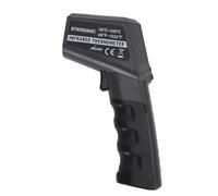 Cuifati Thermomètre Infrarouge Thermomètre à Viande Précis pour la Cuisson CVC Utilisation Industrielle avec Affichage Couleur pour Chantier de Construction de Cuisine (DT8550AHC Emballage sous