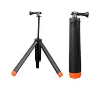 Cuifati Trépied de Bâton de Selfie de Téléphone Portable, Portable, Léger, Extensible, 4 In1 Trépied à Selfie Flottant pour L'action 5 Pro, 4, 3, X4, 3 Ace Pro 2 et la Plupart des