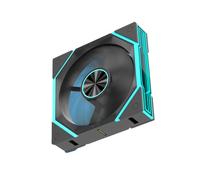 Cuifati Ventilateurs de Boîtier PC ARGB PWM 120 Mm, Refroidissement de Processeur D'ordinateur 800-1800 Tr/min, Refroidisseur de Boîtier D'ordinateur avec RVB (Ventilateur à flux d'air inversé)