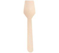 Cuiller à glace en bois, 96 mm, naturel