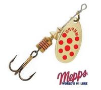 cuiller mepps aglia or points rouges nº2 - or