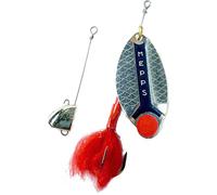 Cuiller Tournante A Palette Triple Facette - Mepps Lusox N°1-9,5G - Argent