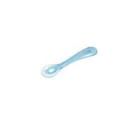 Béaba Cuillère d'apprentissage silicone 2ème âge Vert de gris