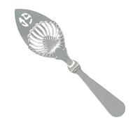 Cuillère à absinthe en acier inoxydable pour fontaine à fente, motif creux décoratif | Accessoire de préparation de bar pour cocktail, rituel, boisson, fête, restauration, buffet, cuisine