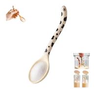 Cuillère à anguille de jardin créative, agitateur à café et à sucre sur le thème de l'océan, sculpture réaliste avec poignée d'anguille, le dessert, cadeau unique pour les amoureux de la mer (02#)