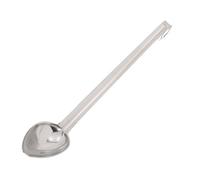Cuillere a arroser droite inox monobloc