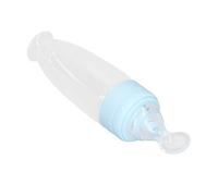 Cuillère à Biberon, Couvercle de Filtre avec Ventouse pour la Maison, l'extérieur, l'intérieur (Bleu)