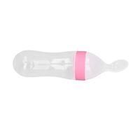 Cuillère à Biberon, Cuillère d'alimentation Portable Durable Pratique Pratique Légère Sûre Fiable pour la Cuisine Extérieure pour la Maison (Rose)