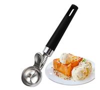 Cuillère à boule en acier inoxydable, cuillère à biscuits, machine pressable pour faire des boules de pastèque et des fruits, outil de cuisine ergonomique facile à prendre en main pour préparer