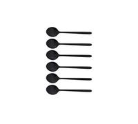 Cuillère à café Anuradha noire (lot de 6) - Jean Dubost - Noir - Inox Inox G