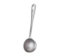 Cuillère à café conçue avec du titane et un long manche pour une mesure précise du café, passe au lave-vaisselle pour un nettoyage simple (sphérique)