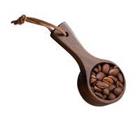 Cuillère à café en bois, cuillère à soupe en bois - Cuillères à mesurer pour café, thé, sucre,Assaisonnement-pelle en bois polyvalente pour bocaux, bidons, sels de bain, détergent à lessive