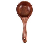 Cuillère à Café en Bois Marron, Cuillère Doseuse Créative | Mesurette Alimentaire, Prise en Main Confortable, Style Minimaliste, Usage Quotidien Cuisine, Accessoires