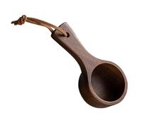 Cuillère à café en bois naturel | Cuillère à assaisonnement pour sucre et sel | Cuillère à grains de café pour mesurer et servir | Cuillère à soupe de cuisine pour café et thé | Idéale pour la maison