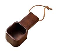 Cuillère à café en bois - Outil de mesure de café manuel | Mesure de la cuillère à soupe Cuillère à café Cuillère à café Cuillère à mesurer en bois Cuillère en bois de noyer naturel pour épices thé