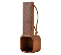 Cuillère à café en bois - Pelle en bois de noyer naturel, cuillère à soupe de mesure de cuillère | Tasse à café et thé en bois solide, ustensile en bois élégant et durable pour, bidons et marchandises