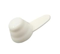 Cuillère à café et entonnoir pour dosettes réutilisables rechargeables, cuillère à mesurer, cuillères ergonomiques pour thé, lait en poudre, farine de sucre