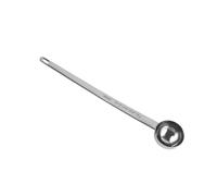 Cuillère à café multifonction à long manche en acier inoxydable 304 texture 10 ml/15 ml/20 ml/25 ml/30 ml pour lait en poudre accessoires de cuisine