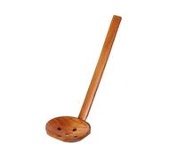 Cuillère à casserole en bois antidérapant gravé Ajisen Ramen Cuillère à passoire Vaisselle Hot Pot Louche