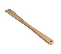Cuillère à chaussures en bois de hêtre moyenne 37 cm | cuillère en bois pour chaussures | spatule naturelle en hêtre pour chaussures | cuillère éco durable 37 cm