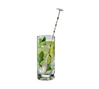 Cuillère à cocktail Agitateur 25 cm Inox Embout plat
