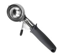 Cuillère à crème glacée avec poignée antidérapante pour un service simple et passe au lave-vaisselle