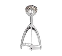 Cuillère à crème glacée boule en acier inoxydable cuillère à fruits creuser cuillère à glace crème pour le bureau à domicile (Petite cuillère diamètre 4CM)