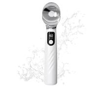 Cuillère à crème glacée chauffée, antiadhésive avec batterie amovible - Cuillère à crème glacée chauffante électrique avec affichage LED, pour cupcakes, sorbets, yaourts, chef, bar à domicile