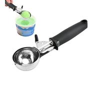Cuillère à crème glacée, cuillère à sorbet en métal - Cuillère à crème glacée, pelle à pastèque, passe au lave-vaisselle pour pâte à biscuits