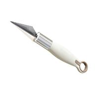 Cuillère à crème glacée en acier 304 - Ustensiles de dessert pour fruits, boulettes de viande, biscuits, pâte - Outil ergonomique de sculpture des fruits