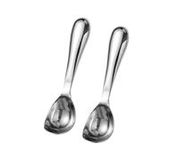 Cuillère à crème glacée en acier inoxydable 304 de qualité supérieure avec poignée ergonomique pour crème glacée, sorbets de fruits et desserts, portionneur fonctionnel en acier inoxydable
